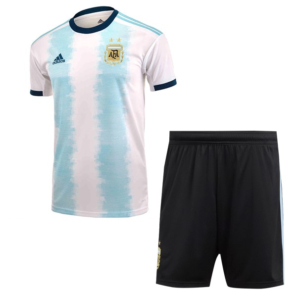 Camiseta Argentina 1ª Niño 2019 Azul Blanco